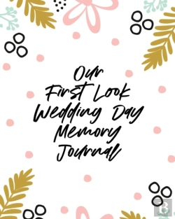 Bertrand.pt - Our First Look Wedding Day Memory Journal