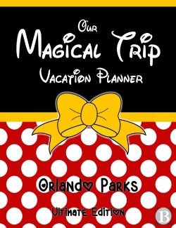 Bertrand.pt - Our Magical Trip Vacation Planner Orlando Parks Ultimate Edition - Red Spotty