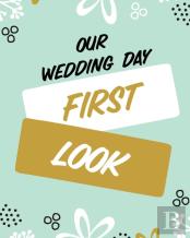 Our Wedding Day First Look
