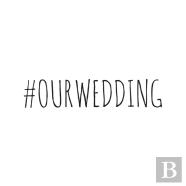 #Ourwedding, Wedding Guest Book, Our Wedding, Bride And Groom, Special Occasion, Love, Marriage, Comments, Gifts, Well Wish'S, Wedding Signing Book(Hardback)