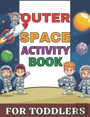 Outer Space Activity Book For Toddlers