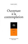 Ouverture À La Contemplation
