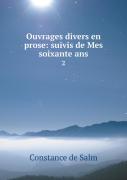 Ouvrages Divers En Prose
