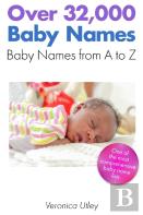 Over 32,000 Baby Names