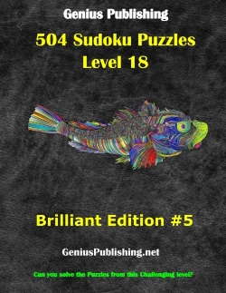 Bertrand.pt - Over 500 Sudoku Puzzles Difficulty Level 18 Brilliant Edition #5