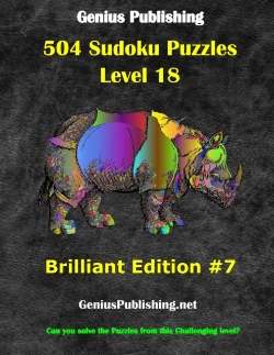 Bertrand.pt - Over 500 Sudoku Puzzles Difficulty Level 18 Brilliant Edition #7
