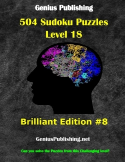 Bertrand.pt - Over 500 Sudoku Puzzles Difficulty Level 18 Brilliant Edition #8