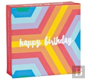 Over The Rainbow Mini Fliptop Notecard Box