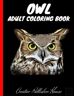 Bertrand.pt - Owl Adult Coloring Book