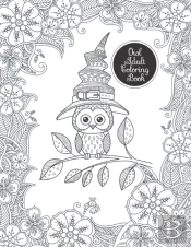 Owl Adult Coloring Book