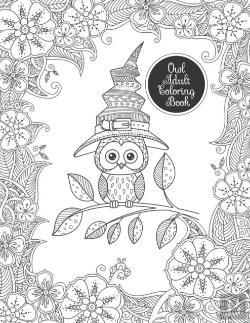 Bertrand.pt - Owl Adult Coloring Book