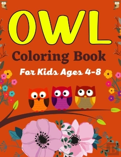 Bertrand.pt - Owl Coloring Book For Kids Ages 4-8