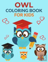 Owl Coloring Book For Kids