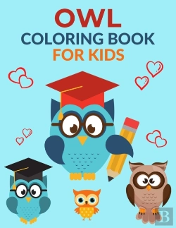 Bertrand.pt - Owl Coloring Book For Kids
