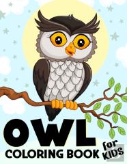 Owl Coloring Book For Kids