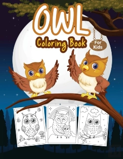 Bertrand.pt - Owl Coloring Book For Kids
