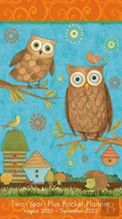 Owls 2021 Checkbook2 Year Pocket Planner