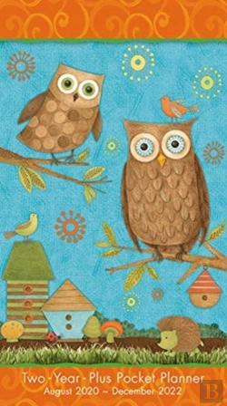 Bertrand.pt - Owls 2021 Checkbook2 Year Pocket Planner