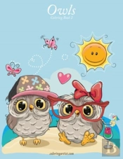 Owls Coloring Book 2