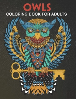 Bertrand.pt - Owls Coloring Book For Adults