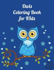 Owls Coloring Book For Kids
