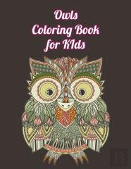 Owls Coloring Book For Kids