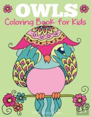 Owls Coloring Book For Kids