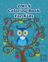 Owls Coloring Book For Kids