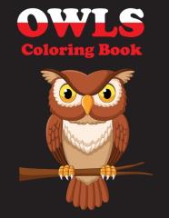 Owls Coloring Book