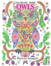 Owls Coloring Book