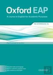 Oxford Eap: Pre-Intermediate/B1: Student'S Book And Dvd-Rom Pack