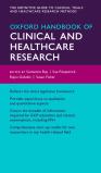Oxford Handbook of Clinical and Healthcare Research 