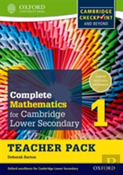 Oxford International Maths For Cambridge Secondary 1 Teacher Pack 1