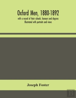 Bertrand.pt - Oxford Men, 1880-1892, With A Record Of