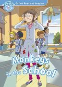 Oxford Read And Imagine: Level 1:: Monkeys In School Audio Cd Pack