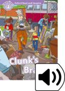 Oxford Read And Imagine: Level 4: Clunk'S Brain Audio Pack