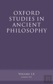 Oxford Studies In Ancient Philosophy, Volume 60