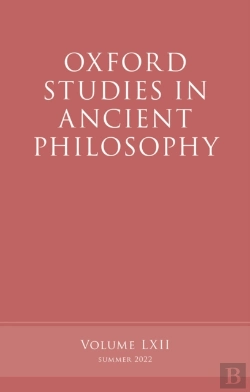 Bertrand.pt - Oxford Studies In Ancient Philosophy, Volume 62