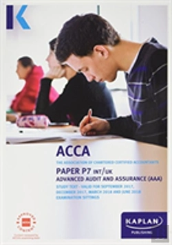 Bertrand.pt - P7 Advanced Audit And Assurance (Int&Uk) - Complete Text