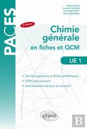 Paces ; Chimie Générale En Fiches Et Qcm (2e Édition)