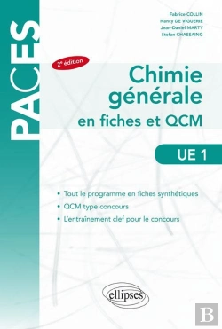 Bertrand.pt - Paces ; Chimie Générale En Fiches Et Qcm (2e Édition)