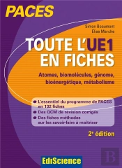 Paces ; Toute L'Ue1 En Fiches (2e Édition)