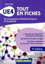 Paces Ue4 Tout En Fiches - Mathematiques, Probabilites, Biostatistiques