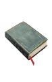 Pacific Blue (Old Leather Collection) Mini Lined Softcover Flexi Journal (Elastic Band Closure)