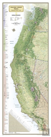 Pacific Crest Trail, Laminated