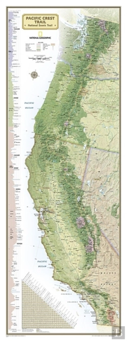 Bertrand.pt - Pacific Crest Trail, Laminated