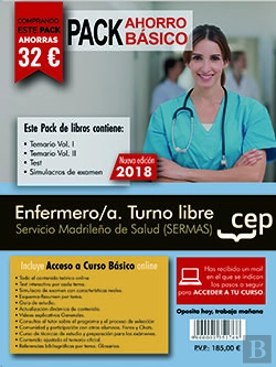 Bertrand.pt - Pack Ahorro Básico. Enfermero/A. Turno Libre. Servicio Madrileño De Salud (Sermas). (Incluye Temario
