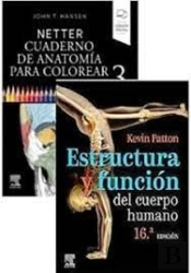Pack Cuaderno Anatomia Colorear 3ª Ed Estructura Y Funcion