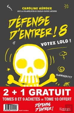 Bertrand.pt - Pack Defense D'Entrer! T08 - T09 + T10 Offert
