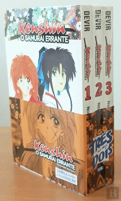 Bertrand.pt - Pack Kenshin: O Samurai Errante (Volumes 1, 2 e 3)